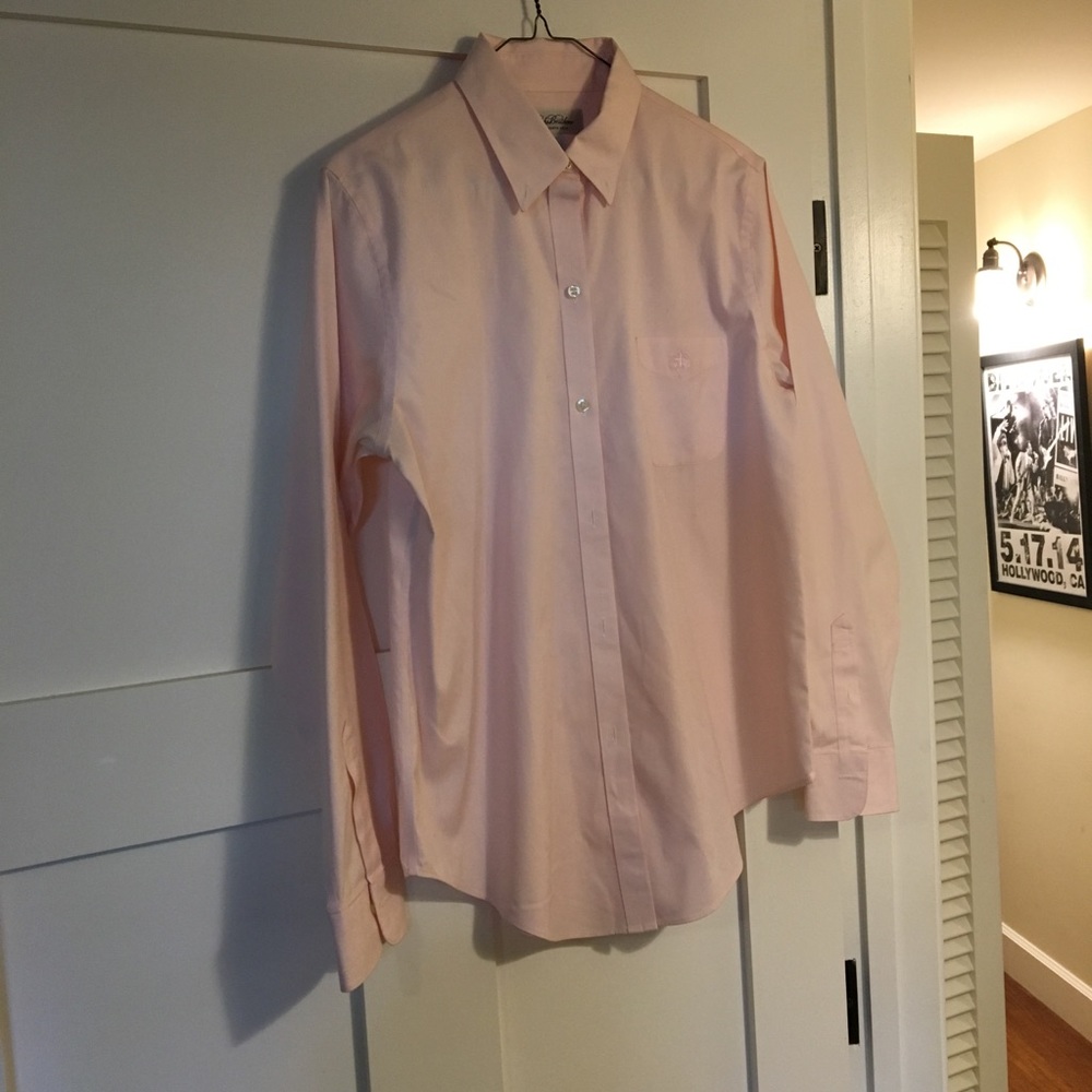 Brooks Brothers Sz 6 Pink Dress Shirt w Pocket